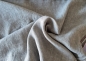 Preview: Leinenwebstoff "Giorgio" natur, grau meliert